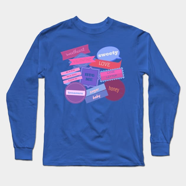 Love Signs Long Sleeve T-Shirt by ahgee